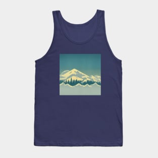 Snowy Mountains Tank Top